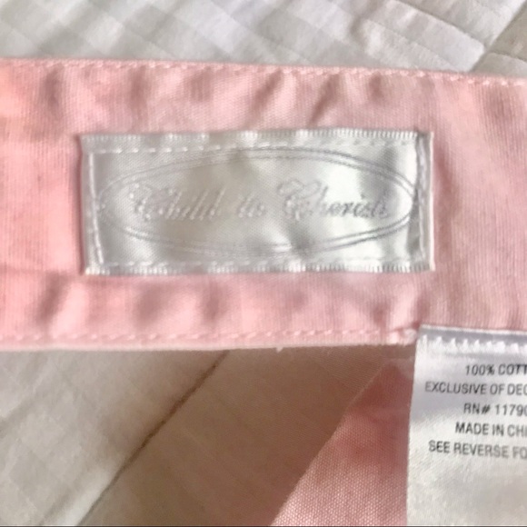 A Child to Cherish Pink Crayon Apron - Picture 5 of 6